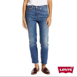 Levi's Wedgie Jeans in Classic Tint White Oak Cone Denim Size 25